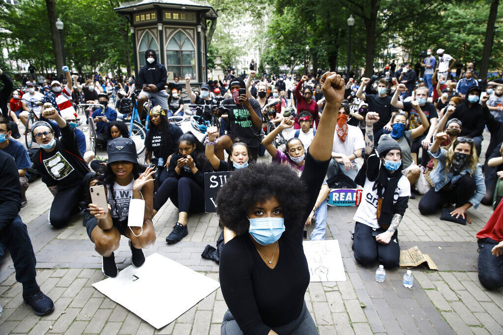 APTOPIX America Protests Philadelphia